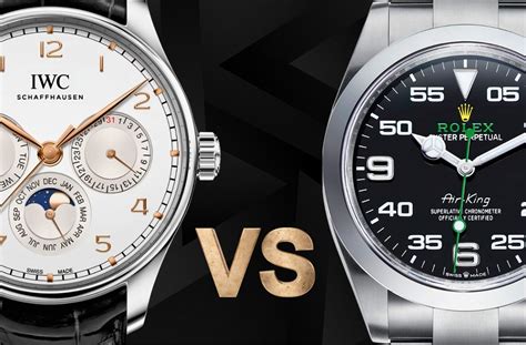 iwc vs rolex.